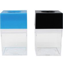 Скрепочница магнитная BASY "3044", ассорти