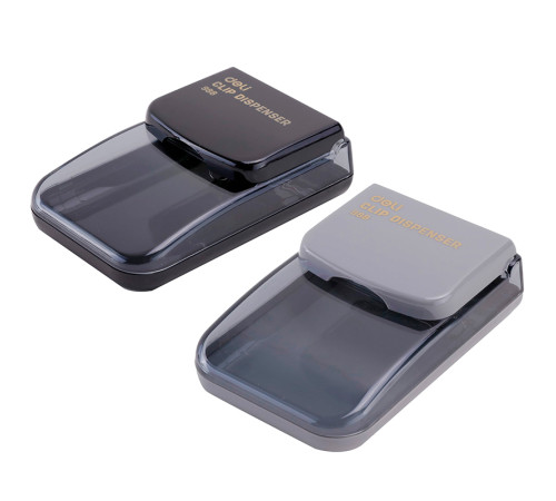 Скрепочница магнитная DELI, ассорти