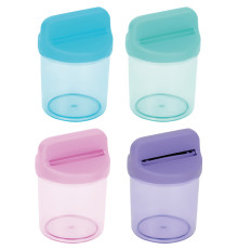 Скрепочница магнитная  СТАММ, без скрепок, ассорти