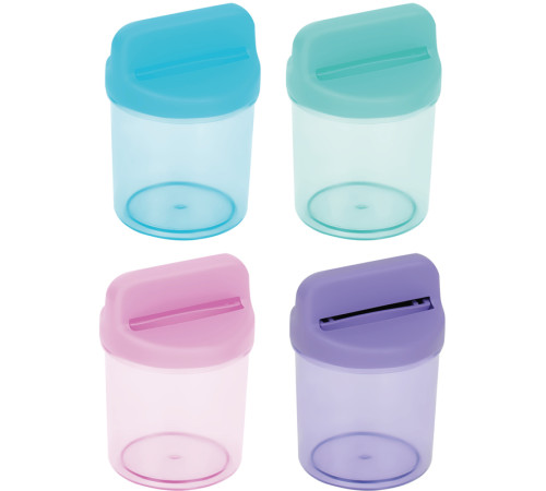 Скрепочница магнитная  СТАММ, без скрепок, ассорти