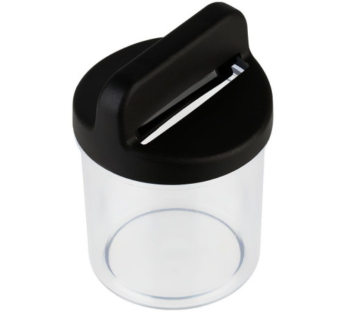 Скрепочница магнитная СТАММ, без скрепок, прозрачная