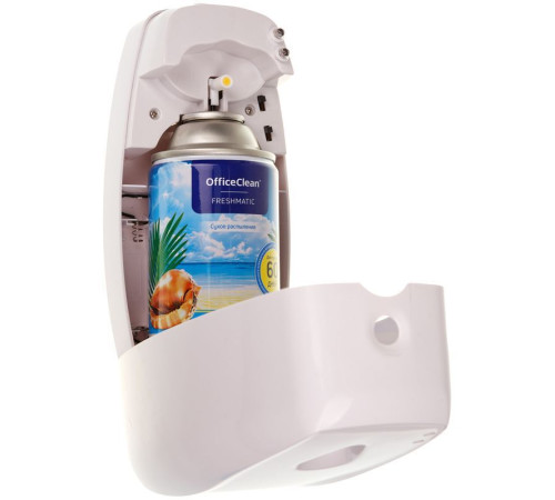 Сменный баллон для освежителя воздуха OfficeClean "Лазурный бриз", сухое распыление, 250 мл