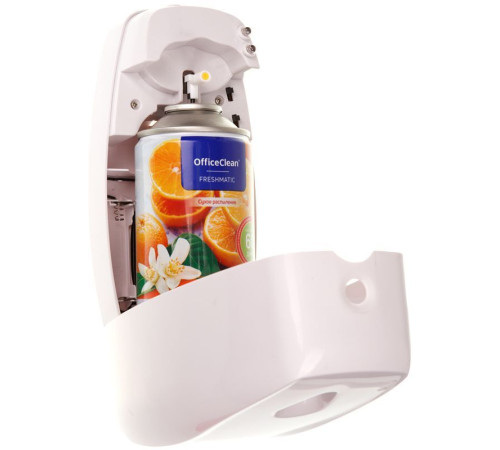 Сменный баллон для освежителя воздуха OfficeClean "Солнечный цитрус", сухое распыление, 250 мл