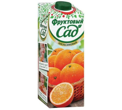 Сок "Фруктовый Сад", мультифрукт, 1 литр