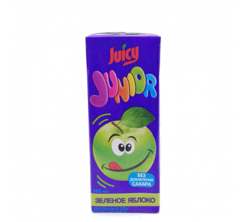 Сок "Juicy", яблоко, 200 мл.
