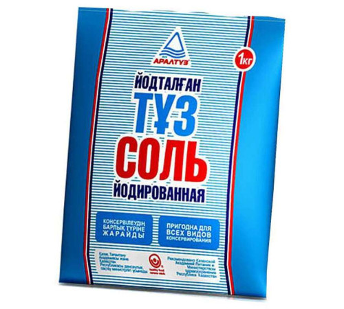 Соль поваренная йодированная, 1 кг