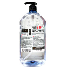 Средство антисептическое ANTISEPT, с дозатором, 1000 мл
