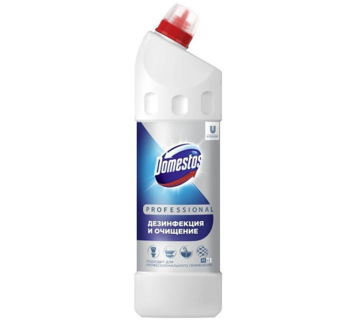 Средство чистящее универсальное Domestos Professional "Свежесть атлантики", гель, 1 литр