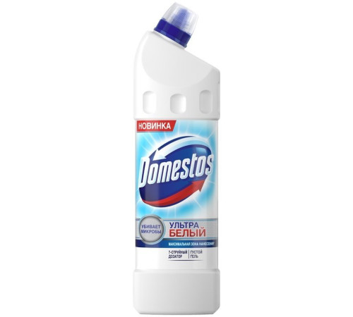 Средство чистящее универсальное Domestos "Ультра белый", гель, 1 литр