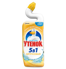 Средство для чистки сантехники Туалетный Утенок "Цитрусовый", 500 мл