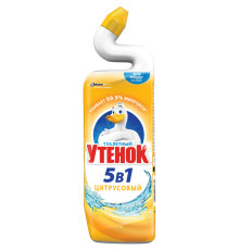 Средство для чистки сантехники Туалетный Утенок "Цитрусовый", 900 мл