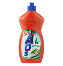 Средство для мытья посуды AOS "Бальзам. Алоэ Вера", 450 мл