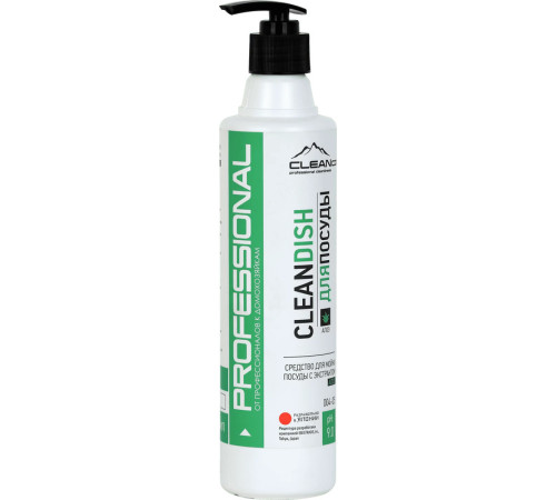 Средство для мытья посуды CleanDish ELIT "Алоэ", 500 мл