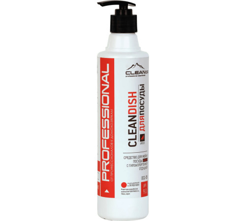 Средство для мытья посуды CleanDish ELIT "Арбуз", 500 мл