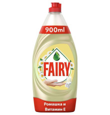 Средство для мытья посуды FAIRY "Нежные ручки" с ромашкой и витамином Е, 900 мл, 