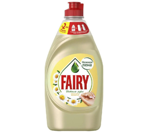 Средство для мытья посуды Fairy "Нежные руки", 450 мл