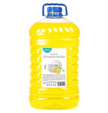 Средство для мытья посуды Vega "Лимон", ПЭТ, 5 литров