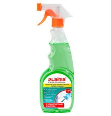 Средство для мытья стекол и зеркал Laima Proffesional, с нашар. спиртом, распылитель, 500мл.
