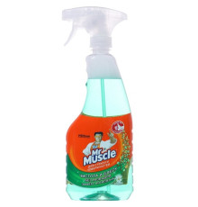 Средство для мытья стекол Мистер Мускул, с нашат.спиртом, триггер, 530 мл