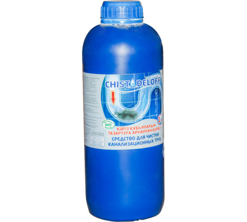 Средство для прочистки труб Chistodeloff, 1000 мл