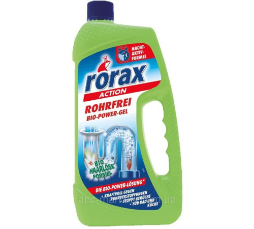 Средство для прочистки труб Rorax, 1000 мл