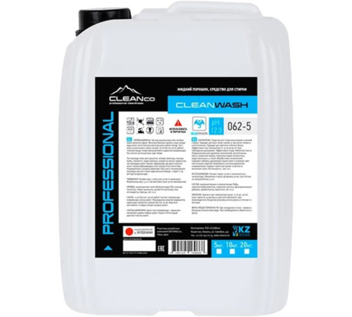 Средство для стирки CleanWash BLUE DRAGON, 5 л