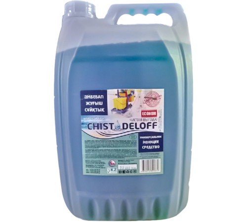 Средство для ухода за полами, универсальное CHISTODELOFF ECONOM "Морской бриз", 5л