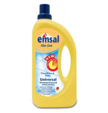 Средство для ухода за полами, универсальное Emsal "Апельсин", 1000 мл. 