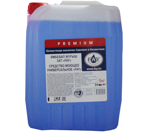 Средство для ухода за полами, универсальное Fay, 5000 мл. 