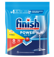 Средство от накипи для посудомоечных машин Finish "Powerball", 70 таблеток.