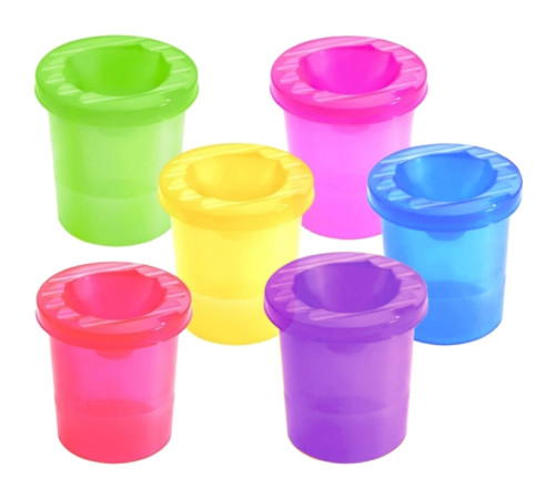 Стакан непроливайка Гамма, неоновые цвета, ассорти