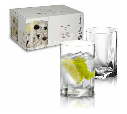 Стакан "LUNA" для воды, 255 мл, 6 шт 
