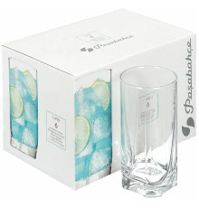 Стакан "LUNA" для воды и коктейля, 375 мл, 6 шт 