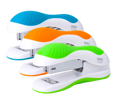 Степлер DELI до 20 листов, ассорти