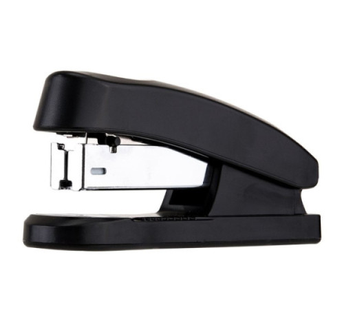 Степлер DELI до 20 листов, пластиковый корпус, черный