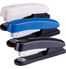 Степлер DELI, пластиковый корпус, до 25 листов, ассорти