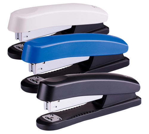 Степлер DELI, пластиковый корпус, до 25 листов, ассорти
