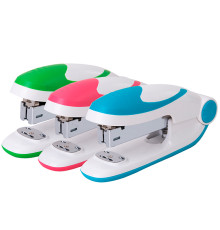 Степлер DELI, пластиковый корпус,  до 25 листов, ассорти