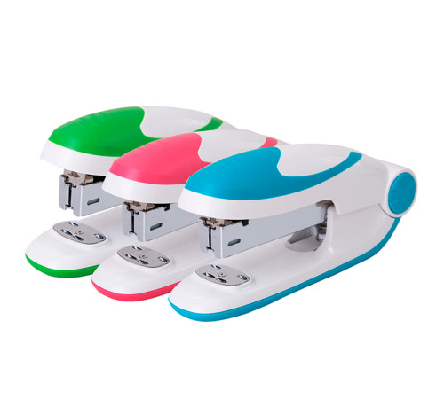 Степлер DELI, пластиковый корпус,  до 25 листов, ассорти