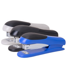 Степлер DELI "E0308" до 25 листов, пластиковый корпус, ассорти