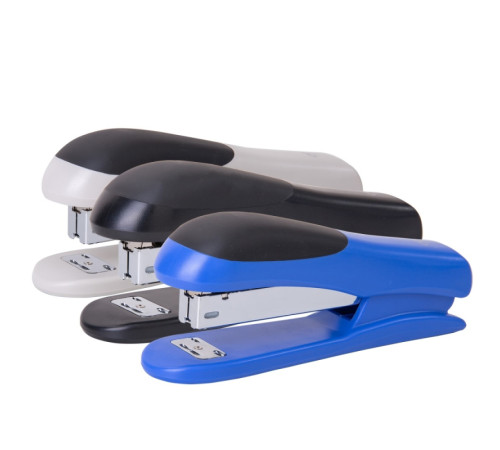 Степлер DELI "E0308" до 25 листов, пластиковый корпус, ассорти