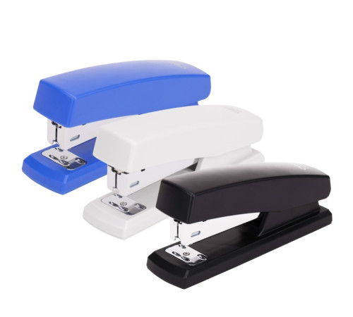 Степлер DELI "E0425" до 20 листов, пластиковый корпус, ассорти