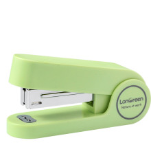 Степлер DELI "LonGreen" до 25 листов, пластиковый корпус, зеленый