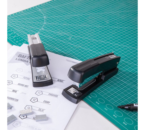 Степлер металлический DELI до 50 листов (скобы №24/6 - 26/8)