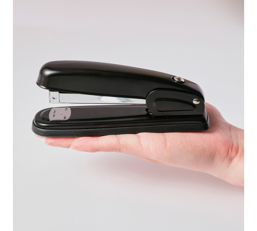 Степлер металлический DELI "0324" до 25 листов, черный