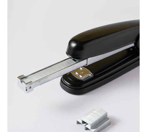 Степлер металлический DELI "0324" до 25 листов, черный