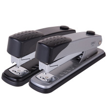 Степлер металлический DELI "0328" до 25 листов, ассорти