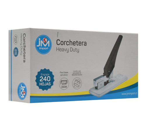 Степлер металлический "8100" до 240 листов (скобы 23/6 - 23/13)