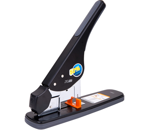 Степлер мощный DELI до 210 листов (скобы №23/6 - 23/23  ) черный 