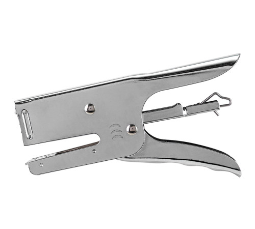 Степлер-плиер DELI "Е39803" металлический, до 25 листов, серебристый